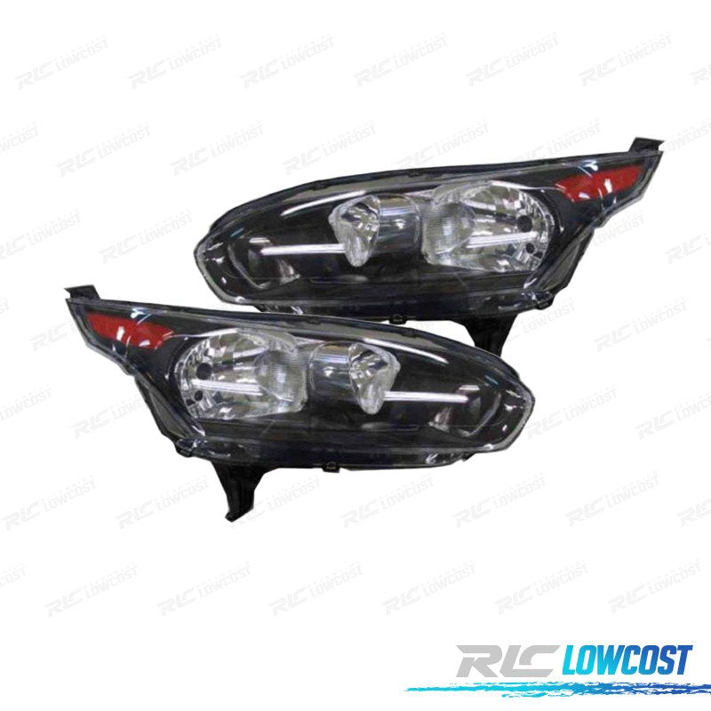 Faros FORD Transit Connect 13-19 Negro