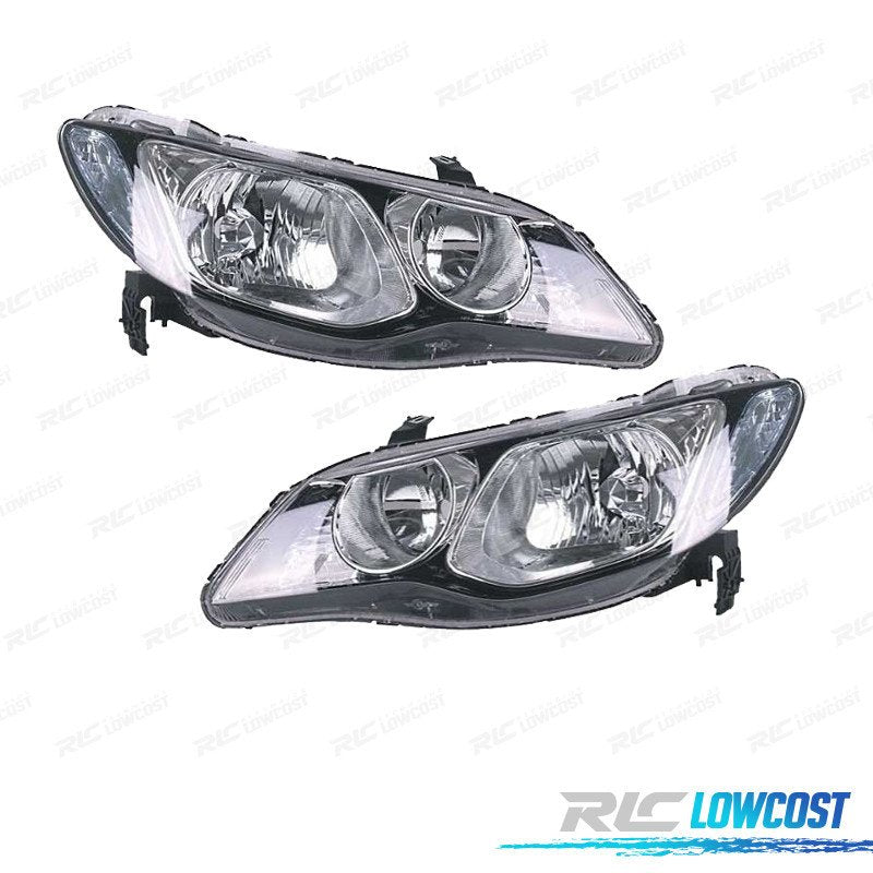 Faros Delanteros Honda Civic Sedan 4P 06-12