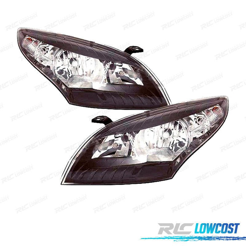 Faros PARA Renault Megane III 08-11 Fondo Negro | TDH Performance