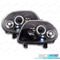 Faros Renault CLIO 98-01 OJOS Angel Fondo Negro | TDH Performance