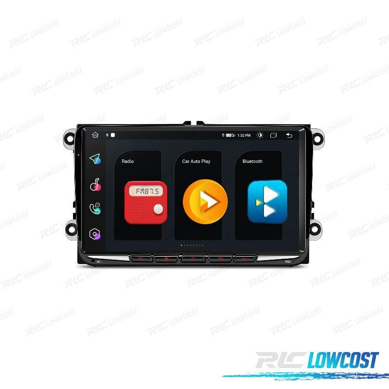 Radio GPS Android 14 PARA Volkswagen VW SEAT Skoda