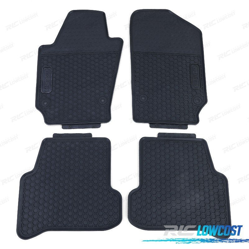 Alfombrillas GOMA Volkswagen VW POLO 6R 09- 4 Piezas