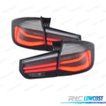 Pilotos BMW F31 Touring FULL LED Dinámico Negro ROJO Ahumados | TDH Performance