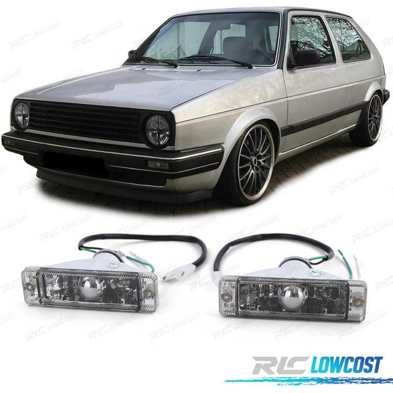Intermitentes Laterales Volkswagen VW GOLF Jetta POLO Cristal Claro Negro CON Luces DE Posición