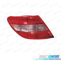 Piloto IZQ PARA Mercedes Clase C W204 Berlina 07-10 Blanco ROJO