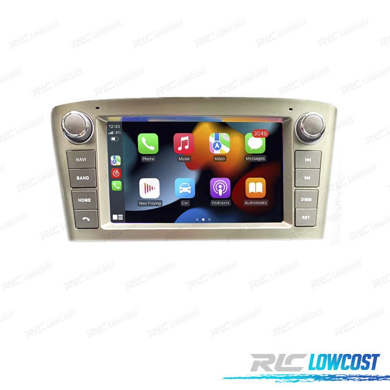 Radio GPS Android 11 PARA Toyota Avensis 03-06