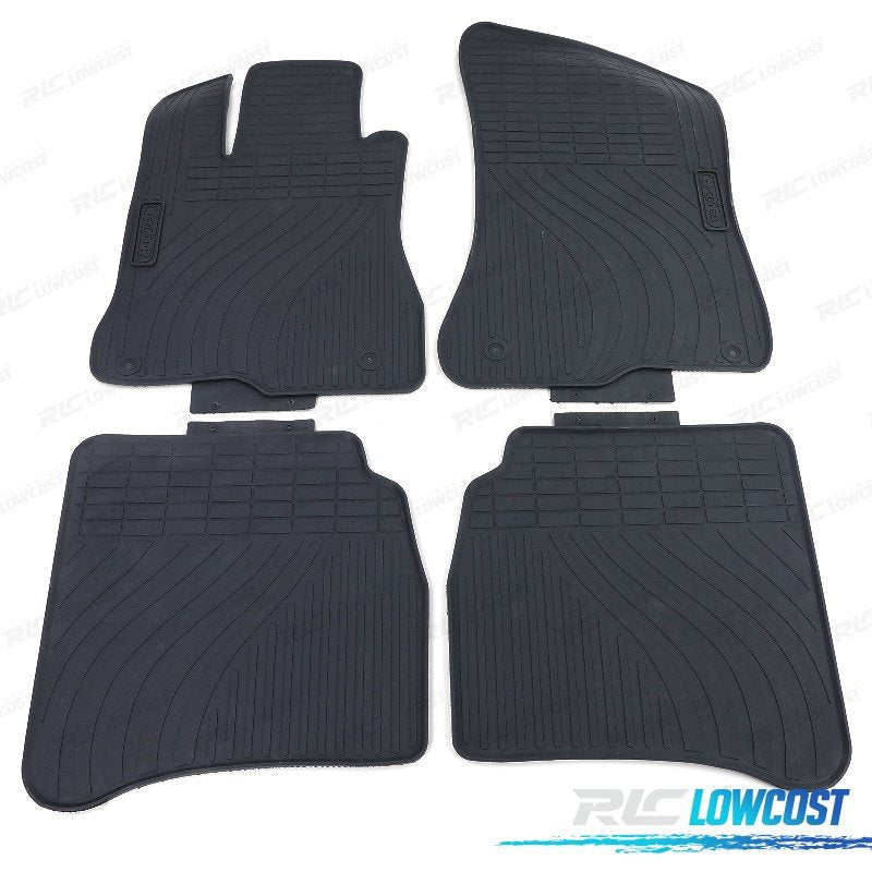 Alfombrillas GOMA Mercedes Clase S W221 05-13 4 Piezas