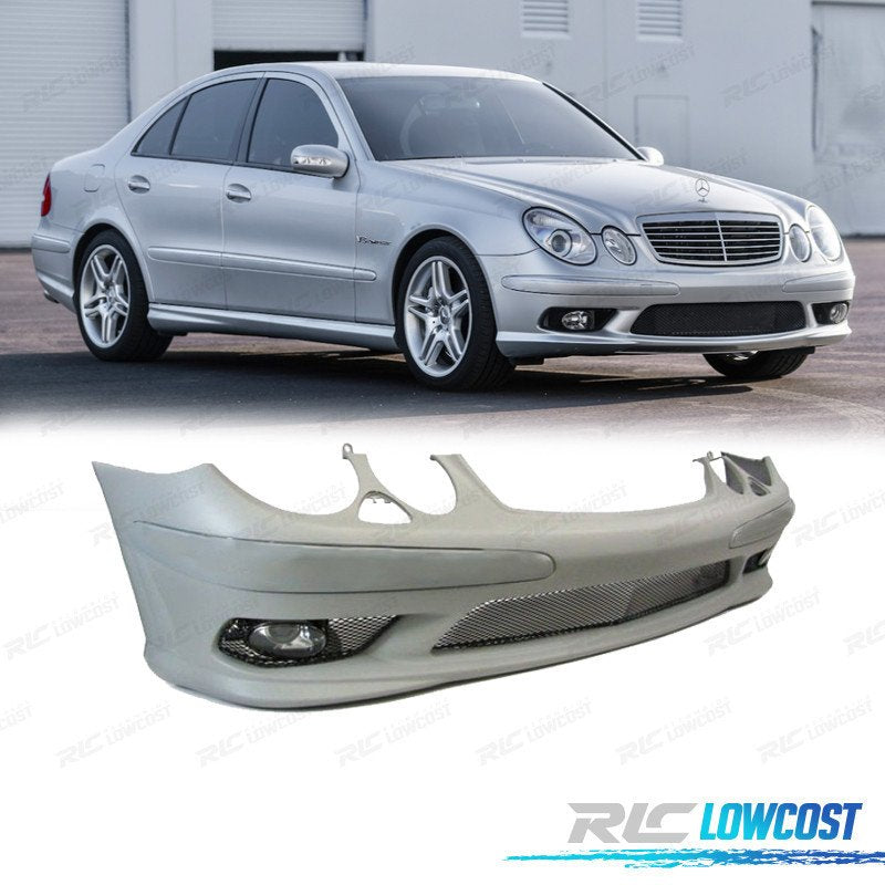 Paragolpes Delantero Mercedes W211 02-06 LOOK AMG + Nieblas | TDH Performance