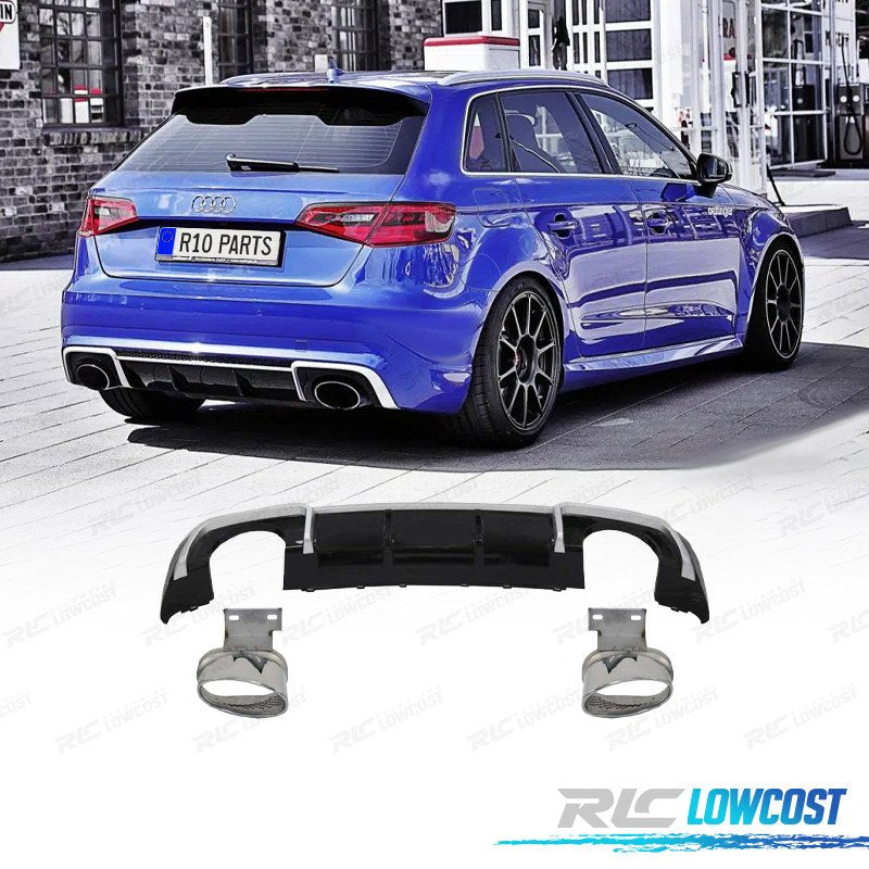 Difusor AUDI A3 8V 16-20 LOOK RS3 + Colas Escape | TDH Performance