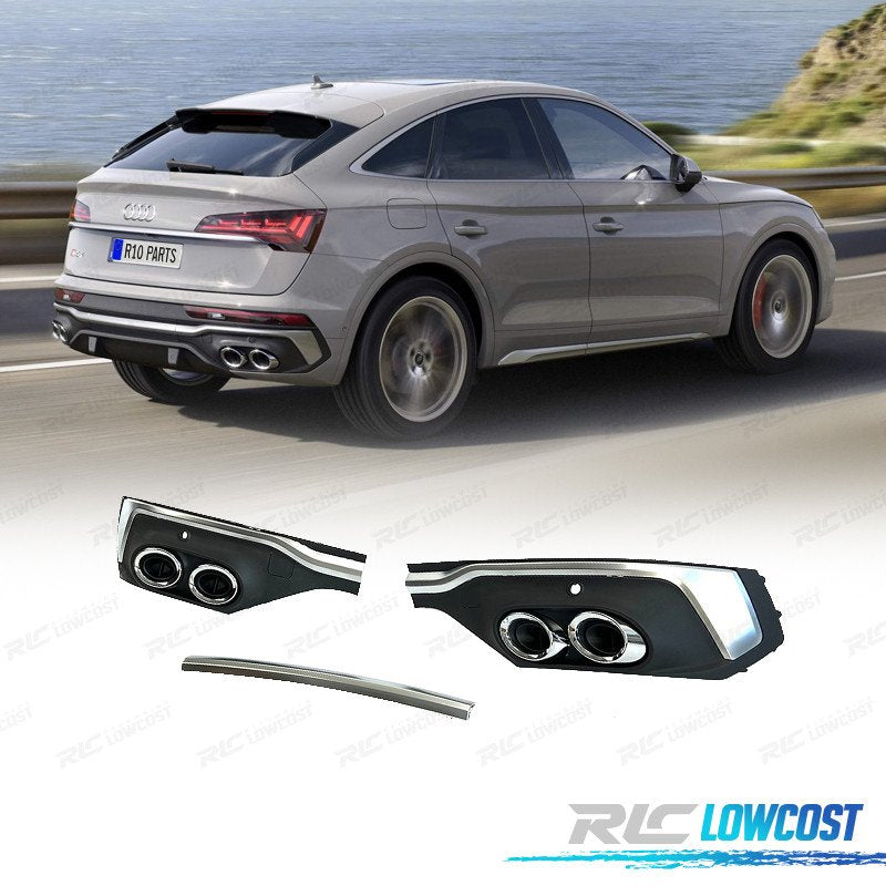 Difusor AUDI Q5 S LINE 20- LOOK SQ5 Coupe Plata | TDH Performance