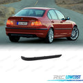Moldura Derecha Paragolpes Trasero BMW E46 Sedan 98-01 Negro MATE