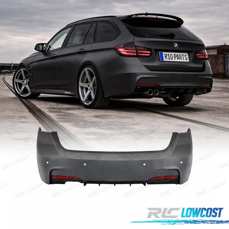 Paragolpes Trasero BMW F31 Touring LOOK M Performance PDC Salida Izquierda | TDH Performance