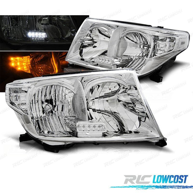 Faros CON Regulación Manual Toyota LAND Cruiser Fj200 07-08