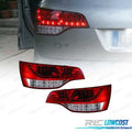 Pilotos AUDI Q7 05-09 LED ROJO Cromo | TDH Performance