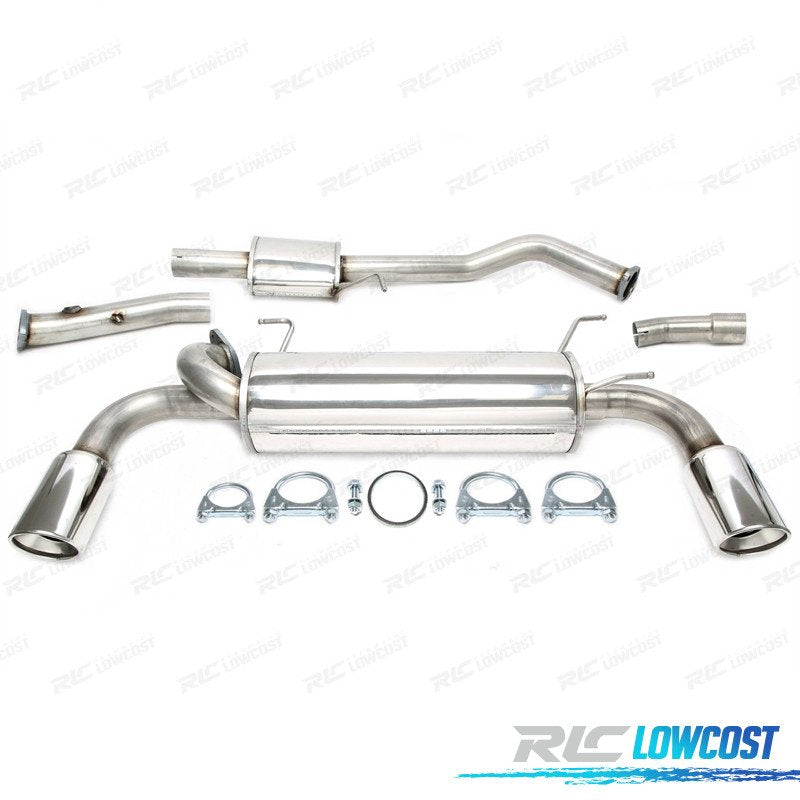 Silencioso Escape Mazda MX5 98-05 Salida Simple Ambos Lados | TDH Performance