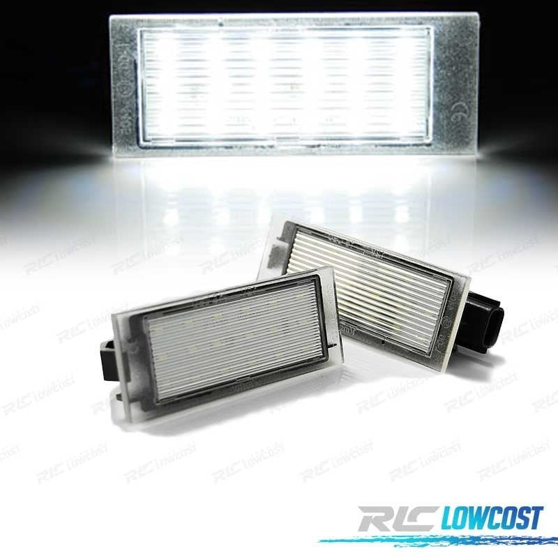 Luces DE Matrícula LED PARA Renault CLIO Megane Laguna Twingo | TDH Performance