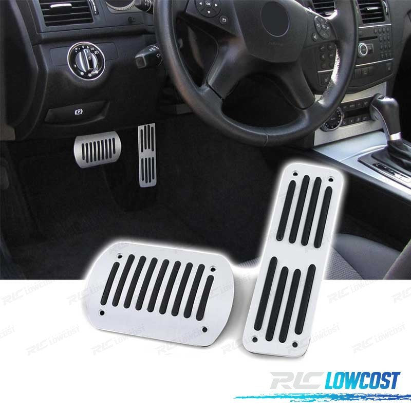 Pedales PARA Mercedes W124 W202 W203 W204 W210 W211 W163 W164 Aluminio Automatico