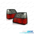 Pilotos Volkswagen VW GOLF 2 II 83-91 ROJO Ahumado