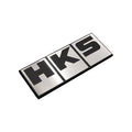 HKS Premium Emblem Silver 89mm x 36mm
