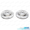 KIT DE 2 Discos DE Freno Perforados Y Ranurados 330mm Modelo 6644