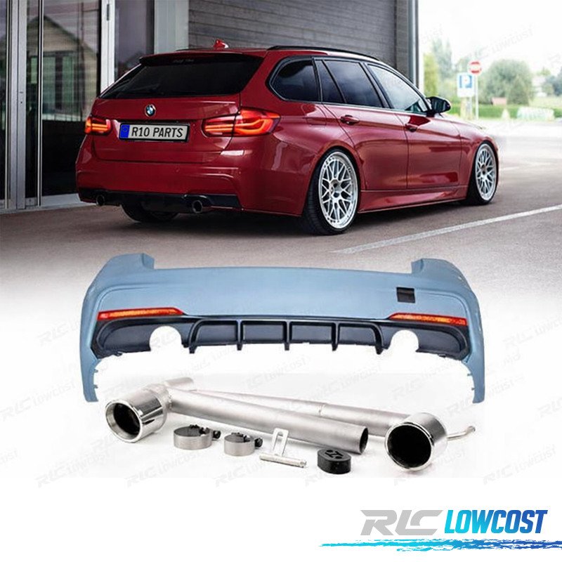 Paragolpes Trasero BMW F31 Touring LOOK M Performance + KIT Escape | TDH Performance