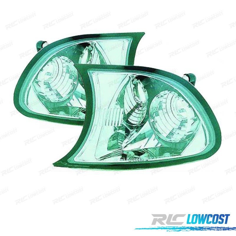 Intermitentes Frontales BMW E46 99-01 Coupe Cabrio Fondo Cromo | TDH Performance