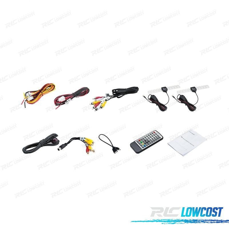 Sintonizador DE TDT CON TDT2 HD 1080i Xtrons Mpeg2 Mpeg4 CON 2 Antenas Y HDMI | TDH Performance