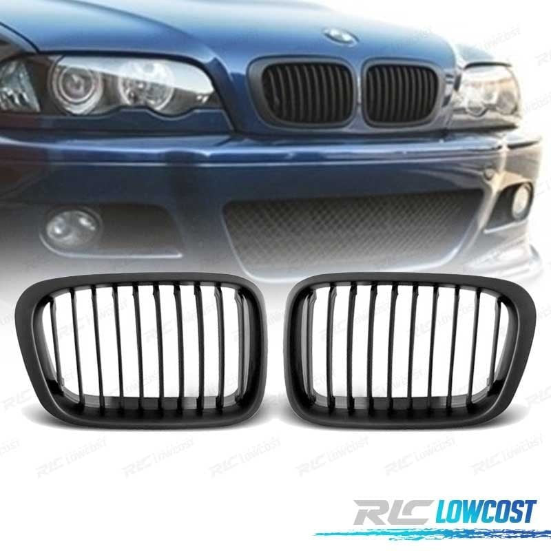Parrilla BMW E46 Berlina Touring 98-01 Negro MATE | TDH Performance