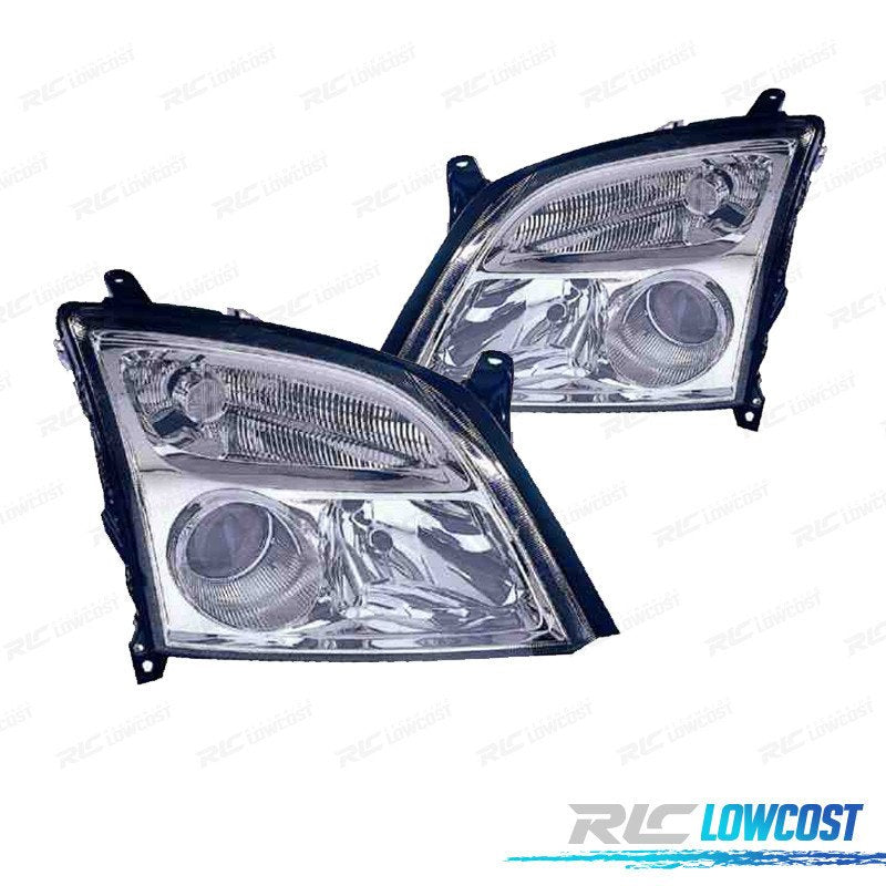 Faros PARA OPEL Vectra C 02-05 Signum 03-05 Fondo Cromado