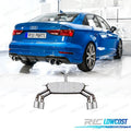 Silencioso Escape AUDI A3 Sedan 13-20 LOOK S3 | TDH Performance