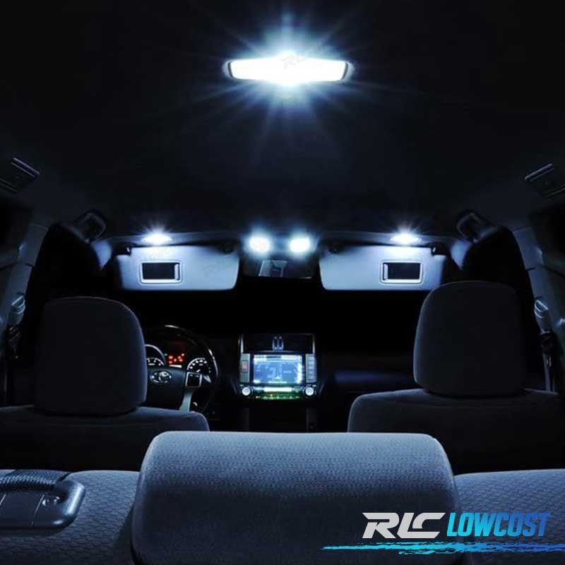 KIT 7 Bombillas LED Interior FIAT 500 07-16 SOLO EASY Lounge POP Sport Trekking Turbo | TDH Performance