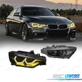 Faros BMW F30 F31 11-15 Angel EYES LUZ Diurna LED Amarilla | TDH Performance