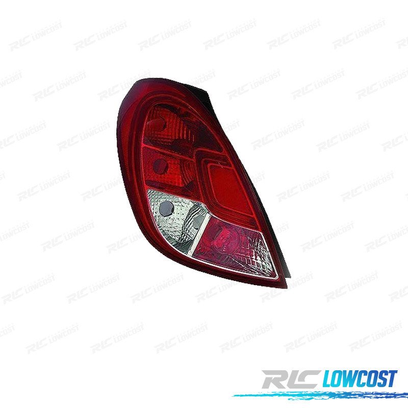 Piloto IZQ Hyundai I20 13-15 Blanco ROJO