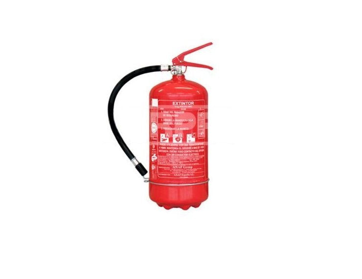 EXTINTOR ABC 1 KG. CON SOPORTEPARED Y TRANSPORTE Accesoires VOITURE MANTENIMIENTO Y HERRAMIENTAS