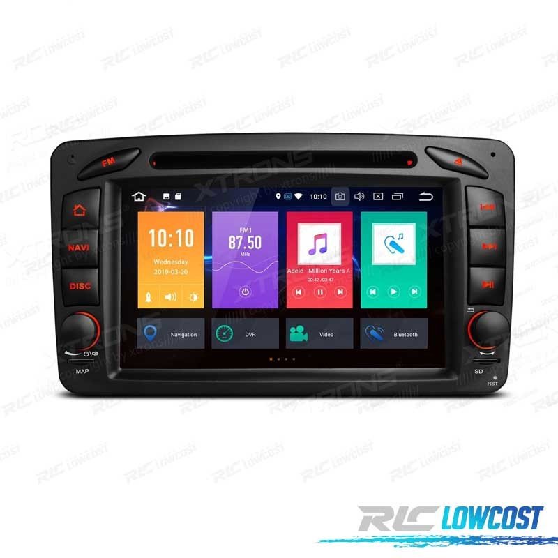 Radio GPS Android 10 PARA Mercedes Octa-core DVD