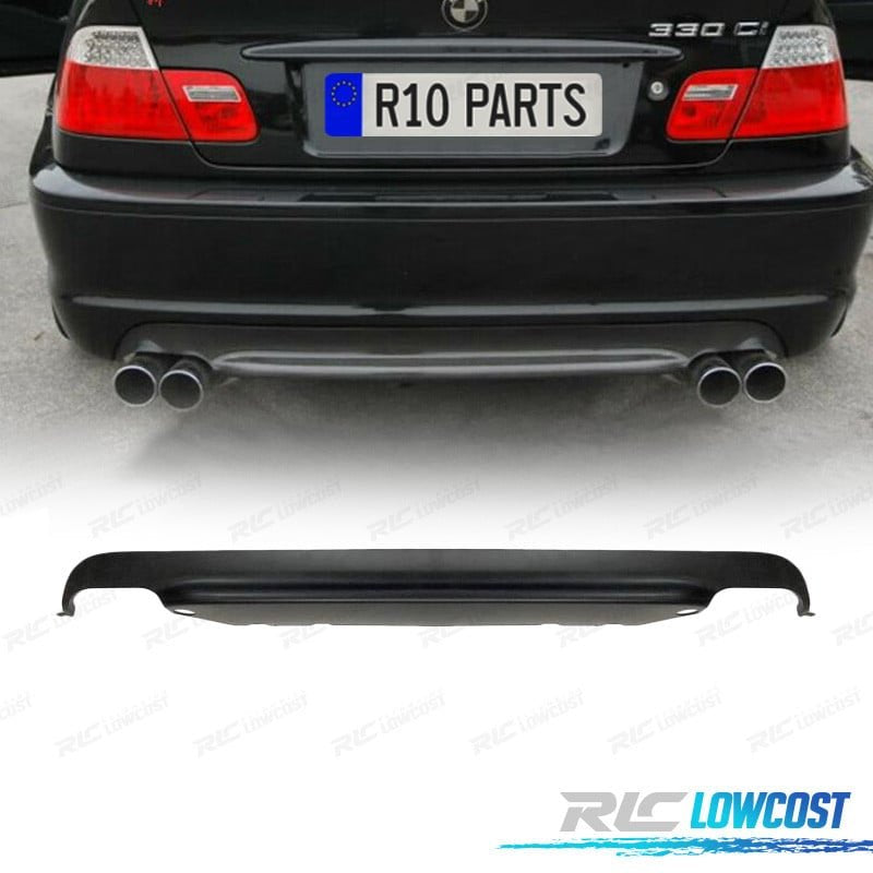 Difusor BMW E46 LOOK M M3 Salidas Dobles | TDH Performance