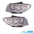 Faros BMW E87 E88 E82 E81 Coupe Cabrio Plata