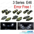 KIT 20 Bombillas LED Interior BMW E46 M3 318I 318ti 323I 323is 325I 325xi 328I 99-05 | TDH Performance
