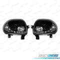 Faros PARA Renault CLIO 98-01 LUZ Diurna LED Fondo Negro | TDH Performance