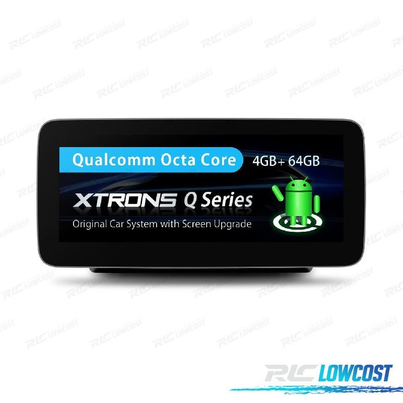 Radio GPS Android 13 PARA Mercedes C W205 15-18 GLC X253 16-18 VITO W447 16-18
