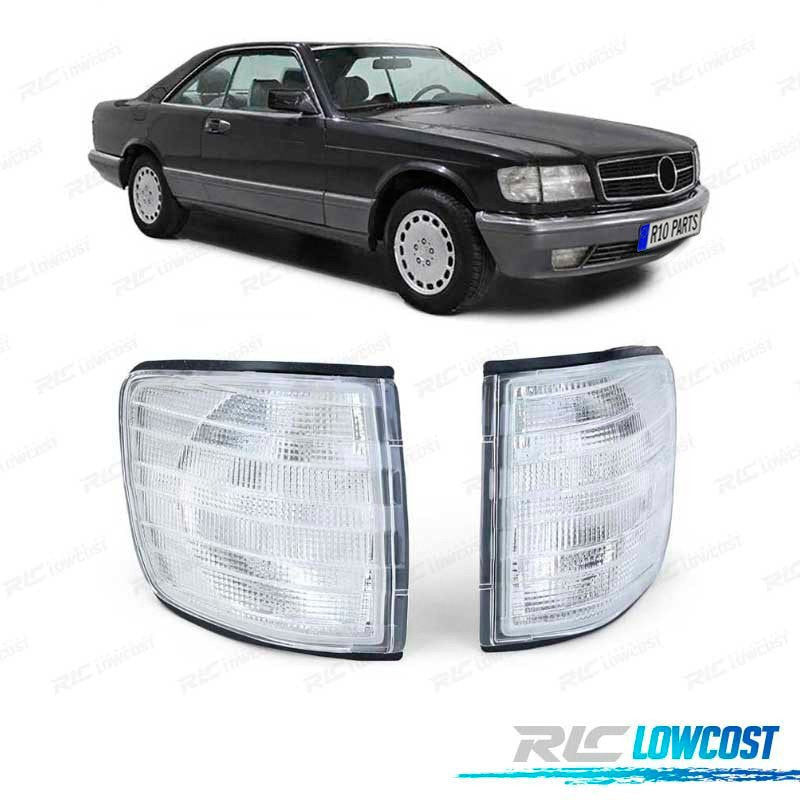 Intermitentes Blancos Frontales Mercedes W126 Coupé