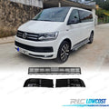 Rejillas Volkswagen VW T6 Multivan 15-19 SIN ACC Negro Brillo