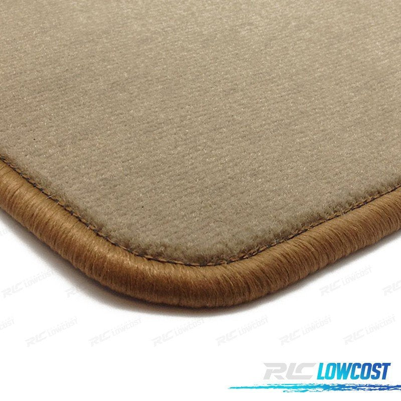 Alfombrillas BMW Z3 E36 95-02 Beige SIN LOGO
