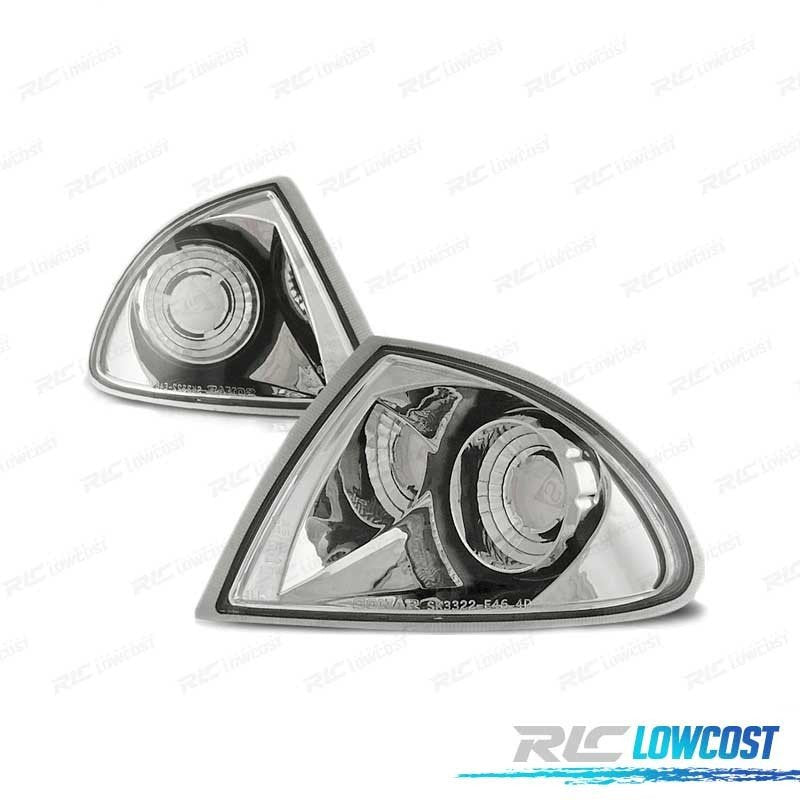 Intermitentes Frontales BMW E46 98-01 Cromado