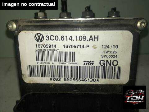 Abs Volkswagen Passat Cbab (2010) Ref. 3C0614109AH