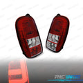 Pilotos Dacia Duster 10-13 Light BAR ROJO Cromo | TDH Performance