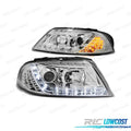 Faros Daylight Volkswagen VW Passat 3BG 00-05 CON Intermitente LED Cromados | TDH Performance