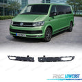 Rejilla Antinieblas Volkswagen VW T6 15-19 PDC Negro Brillo