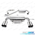 Silencioso Escape AUDI A3 8P 03-12 Acero Doble | TDH Performance