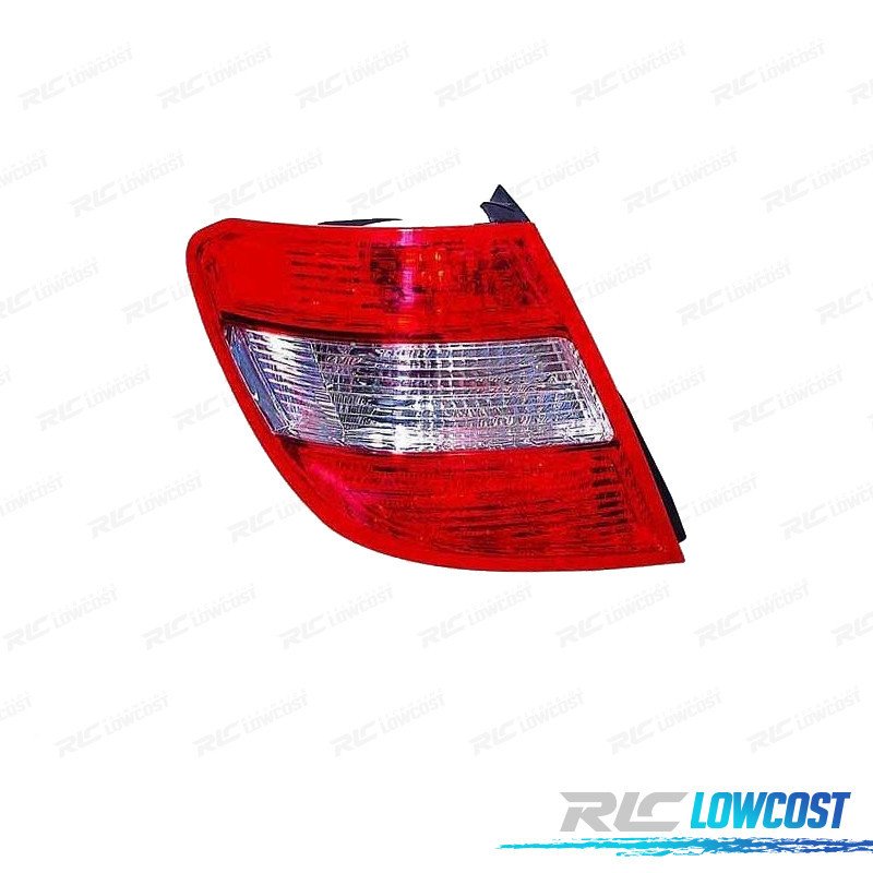 Piloto IZQ PARA Mercedes Clase C W204 Estate Kombi 07-10 Blanco ROJO